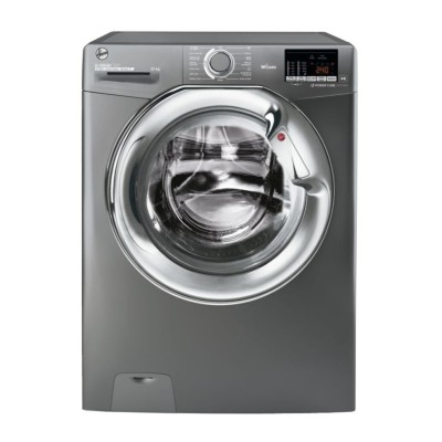 Hoover Washing Machine - 10kg - 1400 rpm - Grey - C Rated - Freestanding - H3WS4105DACGE 
