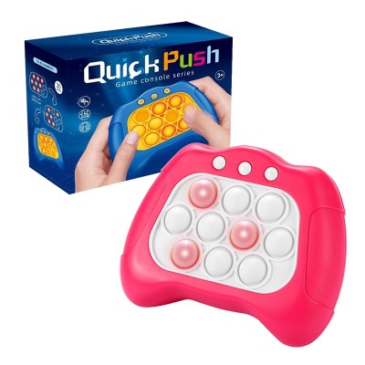 Quick Push Bubble Pop It Pro LED Game eletronic Machine Toys Boys and Girls  Stress Relief Toys Whack A Mole Sensory